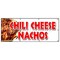 Signmission CHILI CHEESE NACHO BANNER SIGN snack melted mexican food tacos tex mex B-96 Chili Cheese Nacho - alternate 1